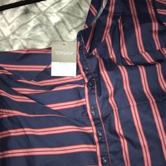 SOLD Top shop striped top - Picture 2 of 3